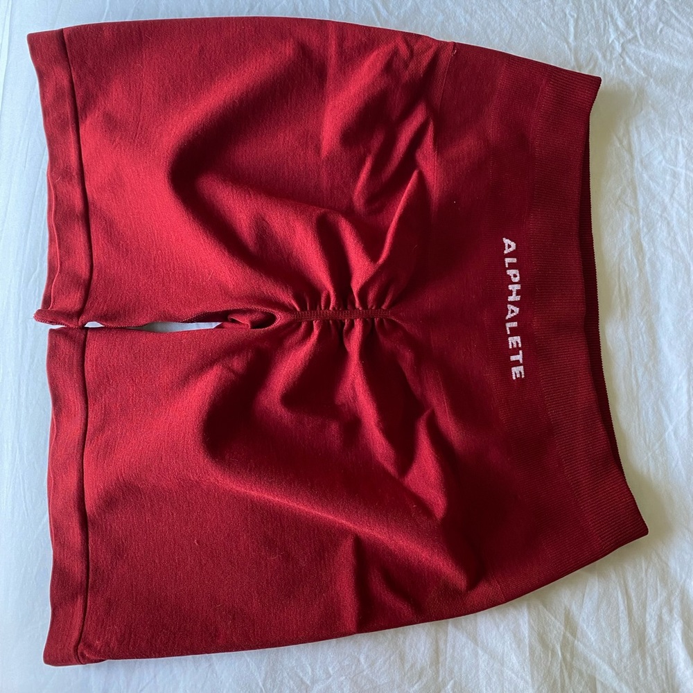 Alphalete Amplify Shorts-Scarlet ¡¡¡BRAND NEW!!